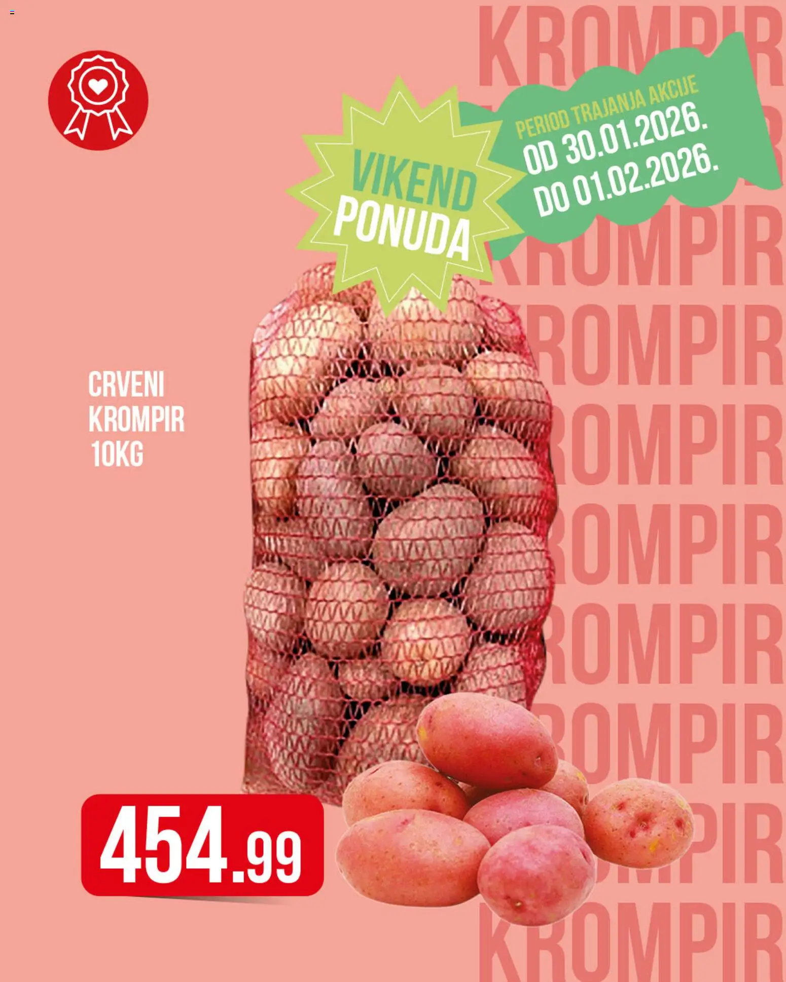 Metalac Proleter katalog - važi od 30.01.2026 | Strana: 3 | Proizvode: Crveni krompir, Krompir