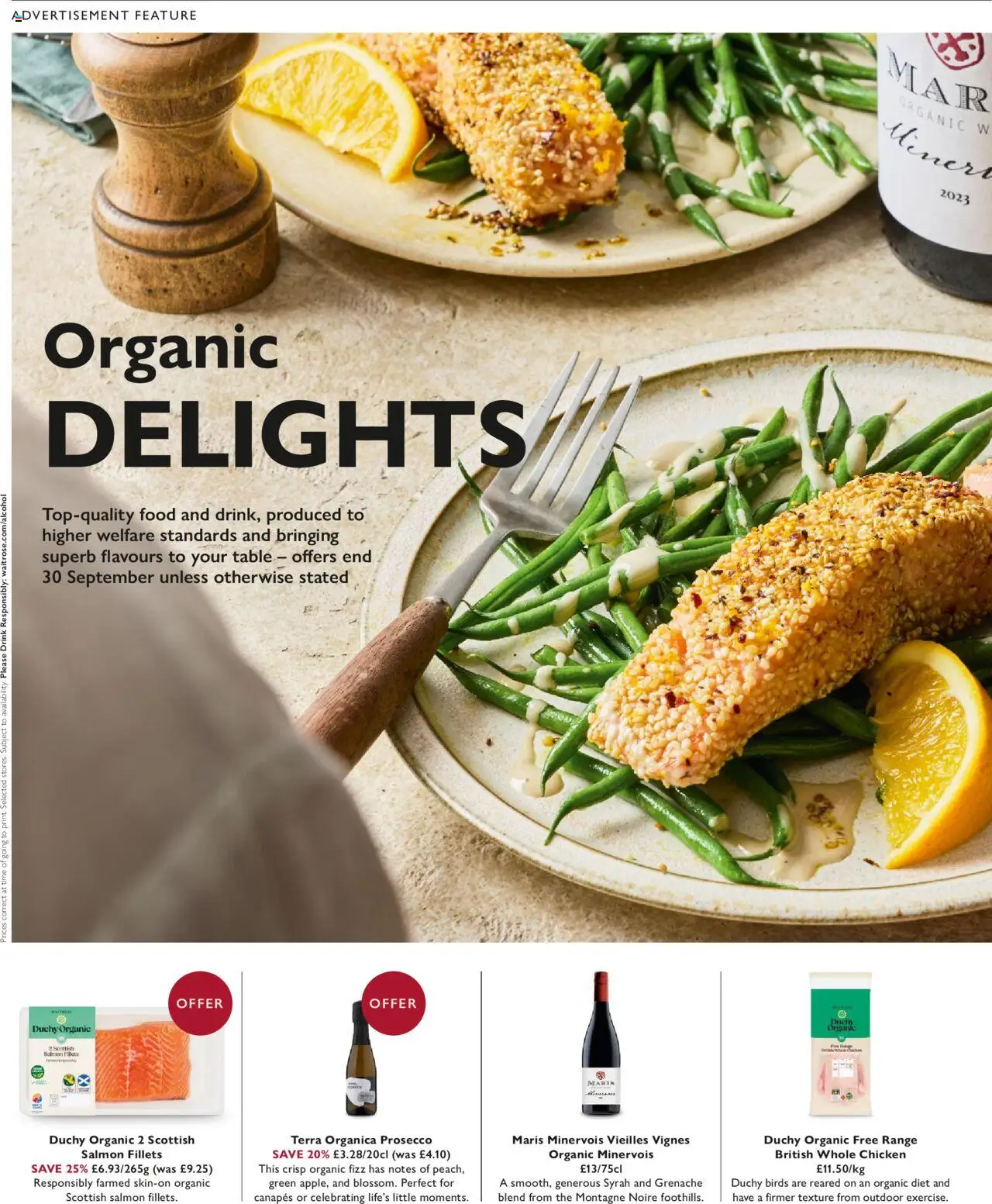  | Page: 38 | Products: Salmon, Table, Chicken, Prosecco