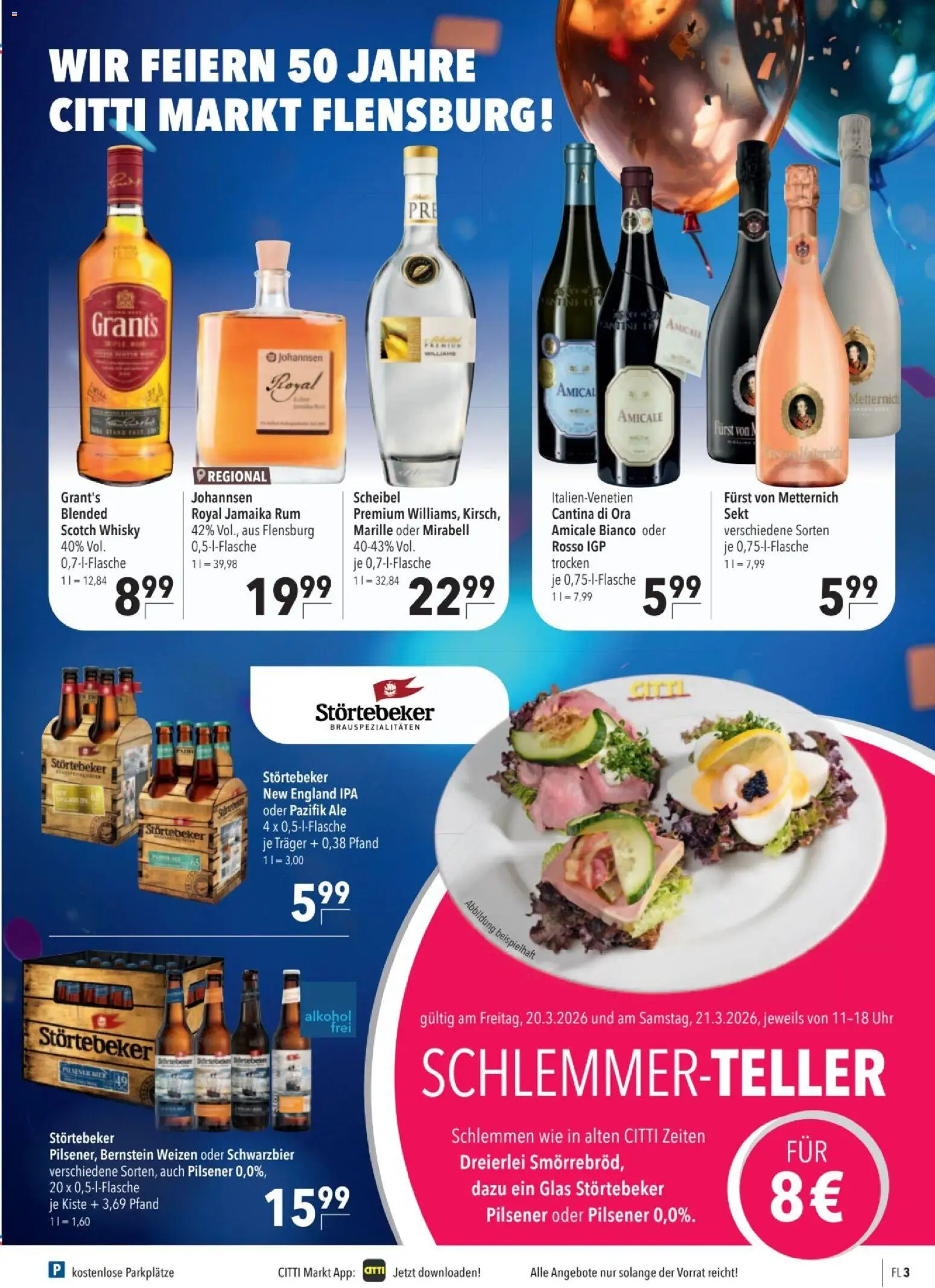 CITTI tilbudsavis – gyldig fra 18.03.2026 | Side: 3 | Produkter: Whisky, Prancha