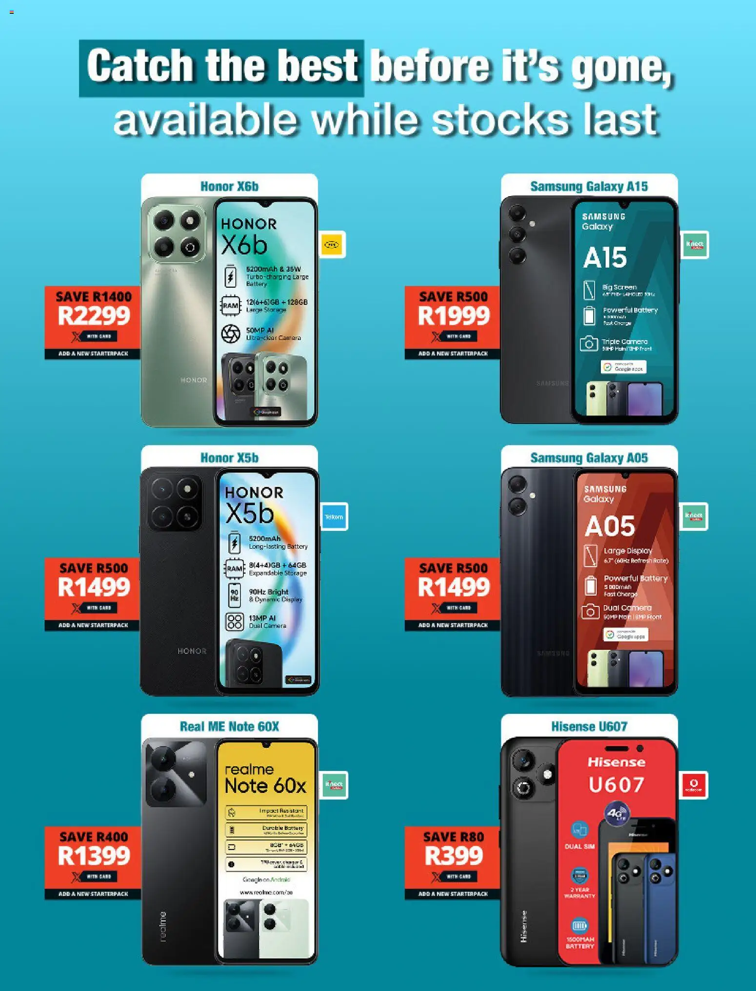 New Checkers catalogue – valid from 16.03.2026 | Page: 5 | Products: Sim, Camera, Battery