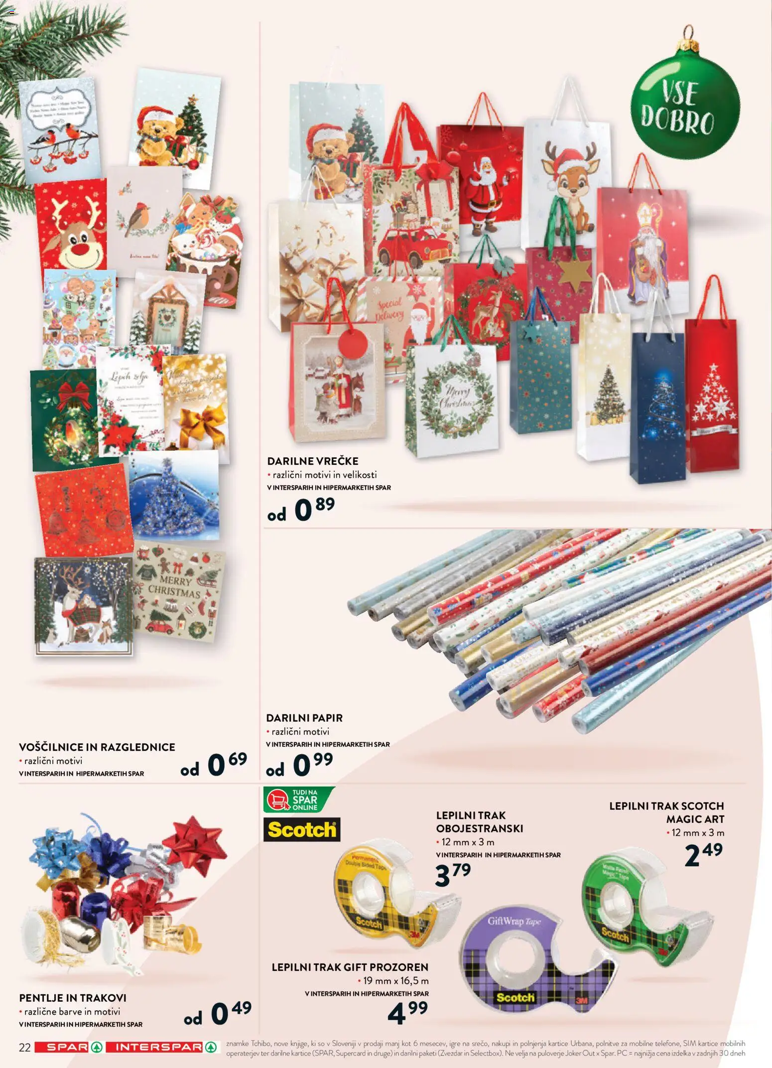 Novi Spar katalog ponudbe – veljaven od 26.11.2025 | Stran: 22