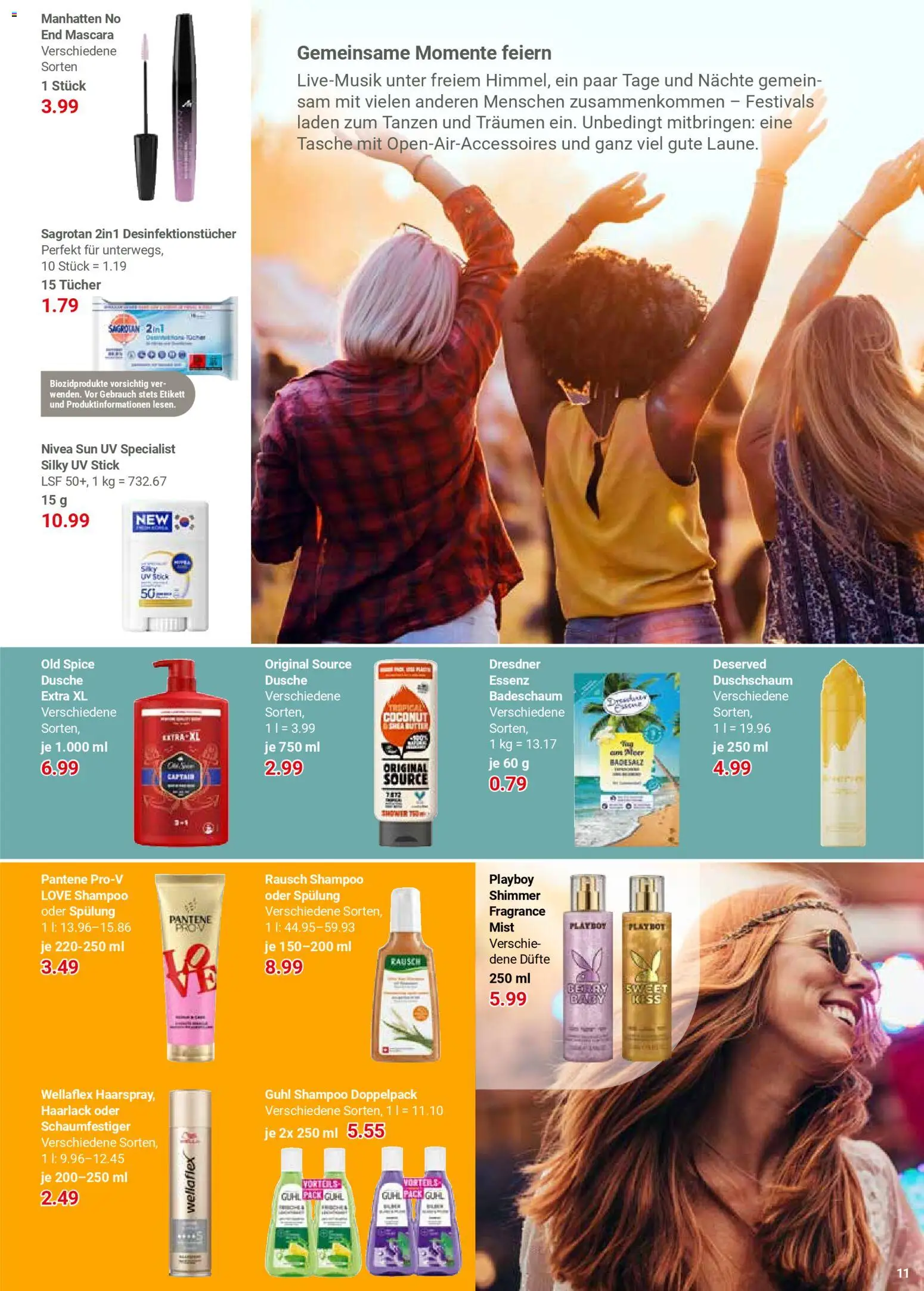 Globus Spezial – gültig ab 27.04.2026 | Seite: 11 | Produkte: Tasche, Dusche, Spülung, Badeschaum