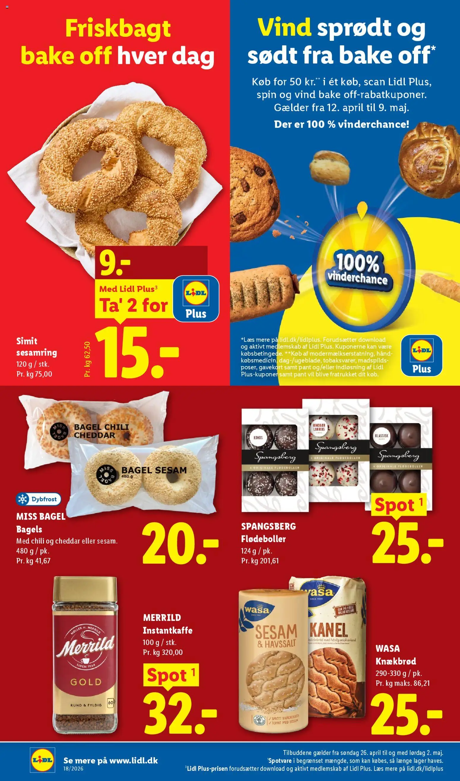 Lidl tilbudsavis – gyldig fra 26.04.2026 | Side: 6 | Produkter: Flødeboller, Lakrids, Knækbrød, Søm