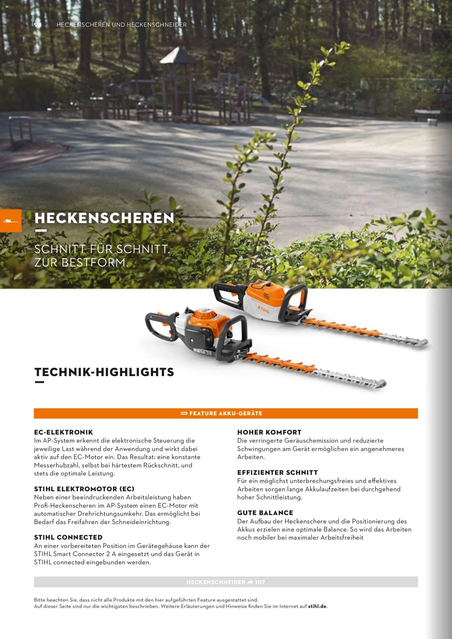 STIHL Katalog – gültig ab 01.01.2026 | Seite: 98