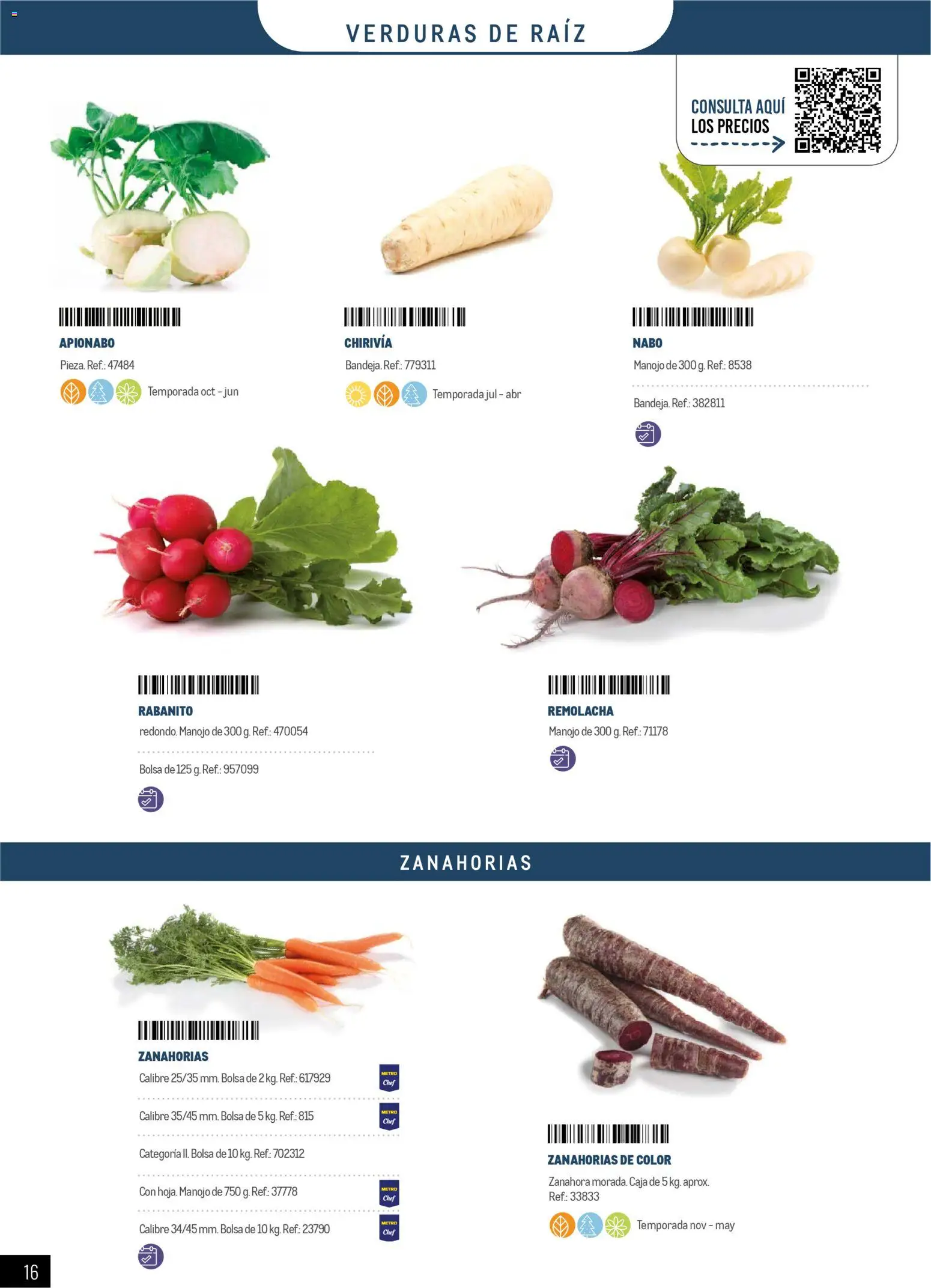 Makro - Especial Frutas y Verduras Península │ válido desde el 05.01.2026 | Página: 16 | Productos: Μπαταρίες επαναφορτιζόμενες, Bolsa, Caja