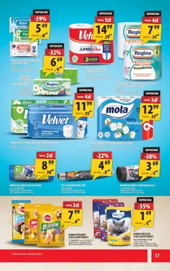 Pogląd oferty "Arhelan Gazetka" - ważna od 07.11.2025 | Strona: 17 | Produkty: Papier toaletowy, Aloes, Pedigree, Ręcznik papierowy