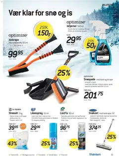 Forhåndsvisning av THANSEN - Kundeavis gyldig fra 30.01.2026 | Side: 15 | Produkter: Kettlebell, Суміш дитяча, Speil, Håndtak