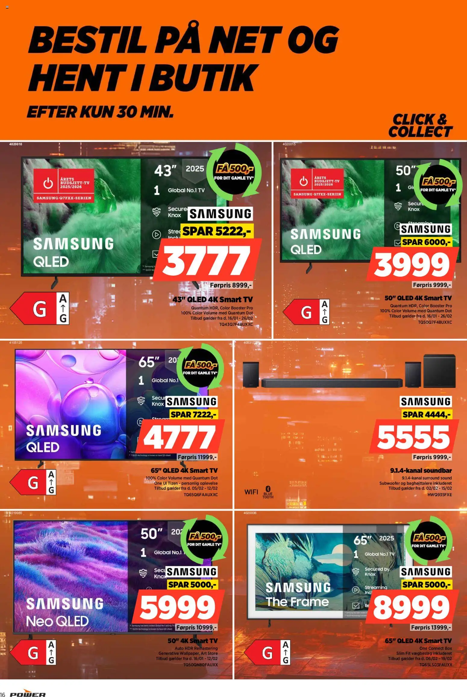 Power tilbudsavis – gyldig fra 06.02.2026 | Side: 16