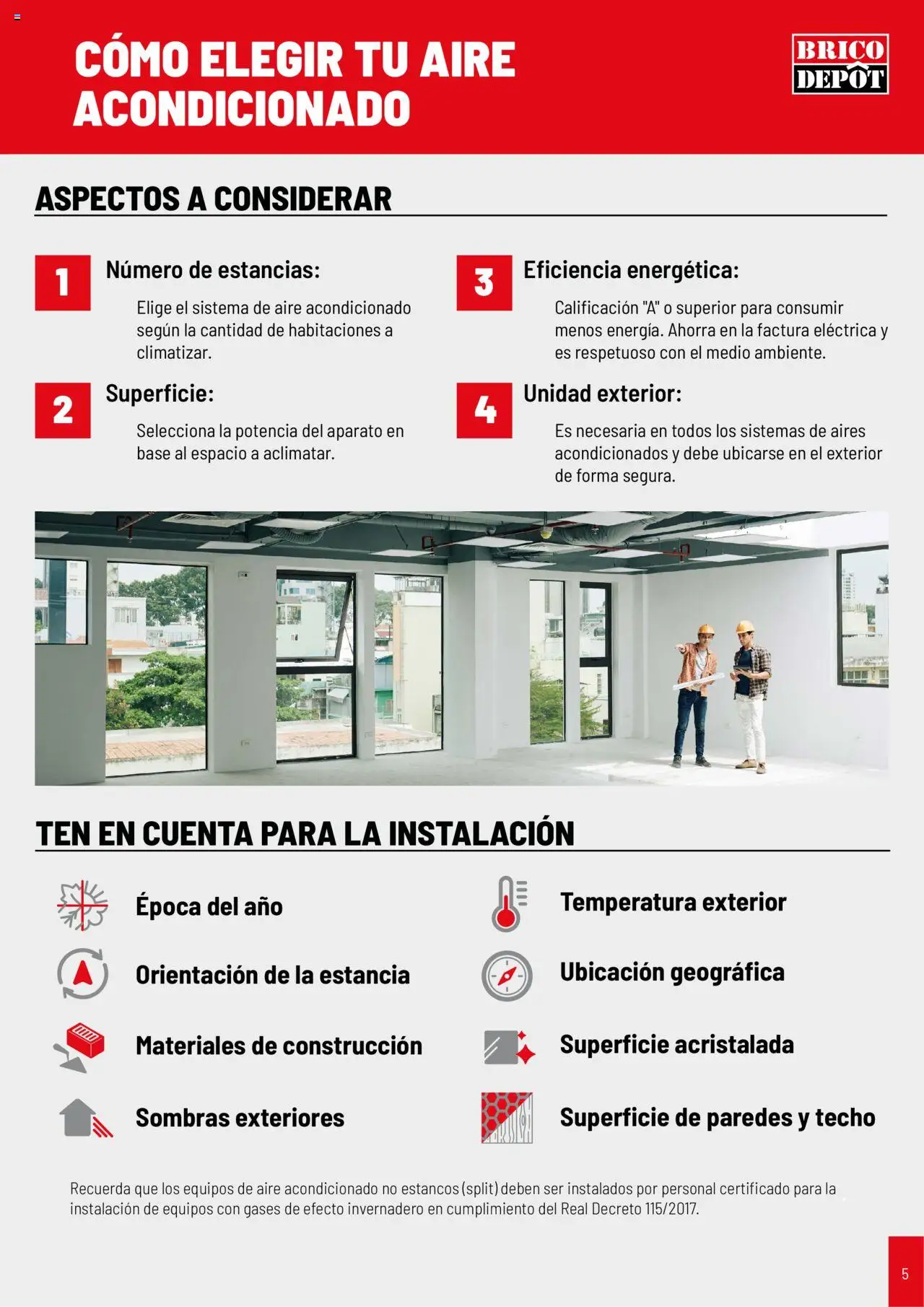 Brico Depôt Catálogo Climatización │ válido desde el 27.06.2025 | Página: 5 | Productos: Aire acondicionado