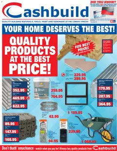 Cashbuild specials catalogue – valid from 20.04.2026