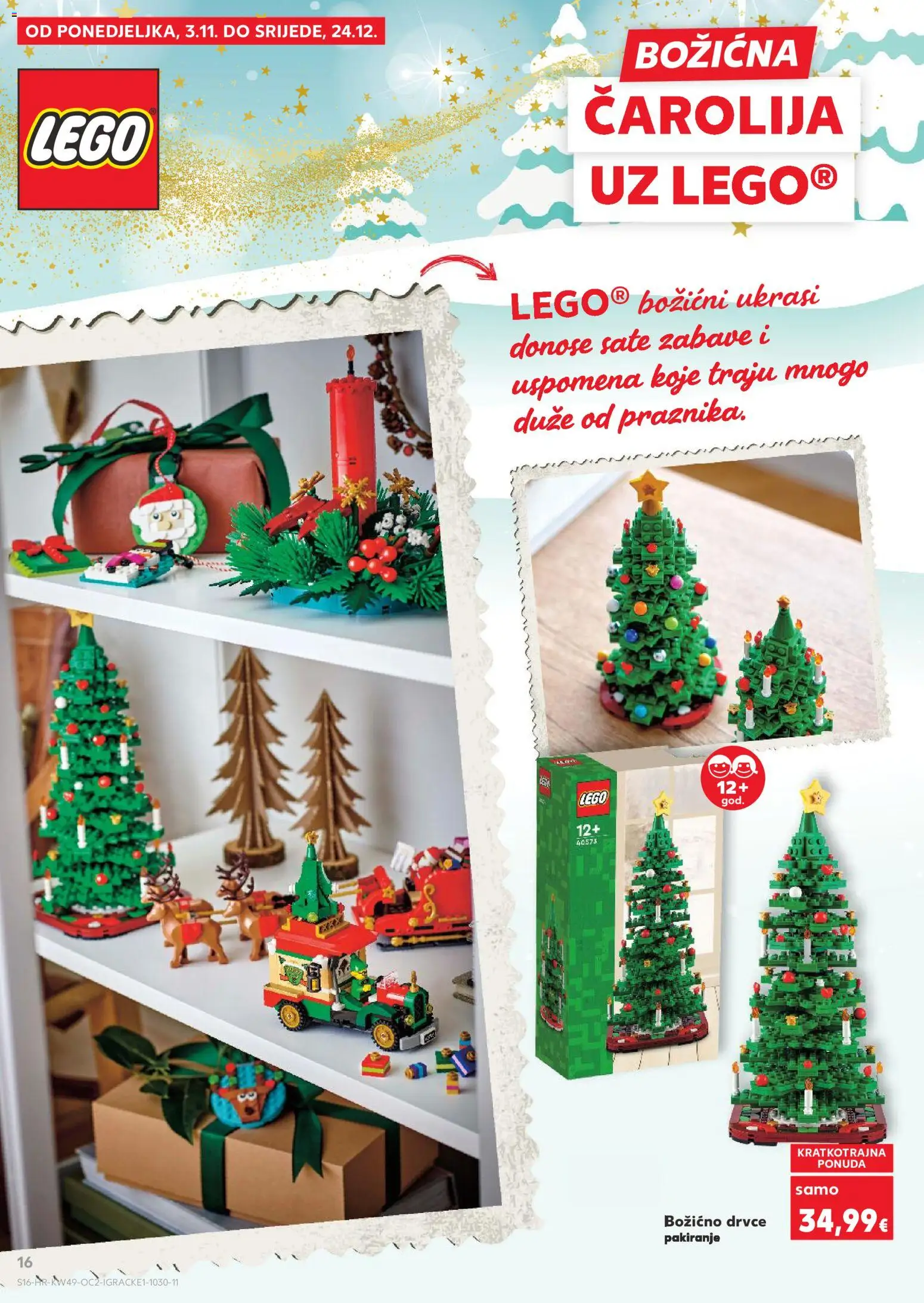 Kaufland katalog | vrijedi od 03.12.2025 | Stranica: 16 | Proizvodi: Lego