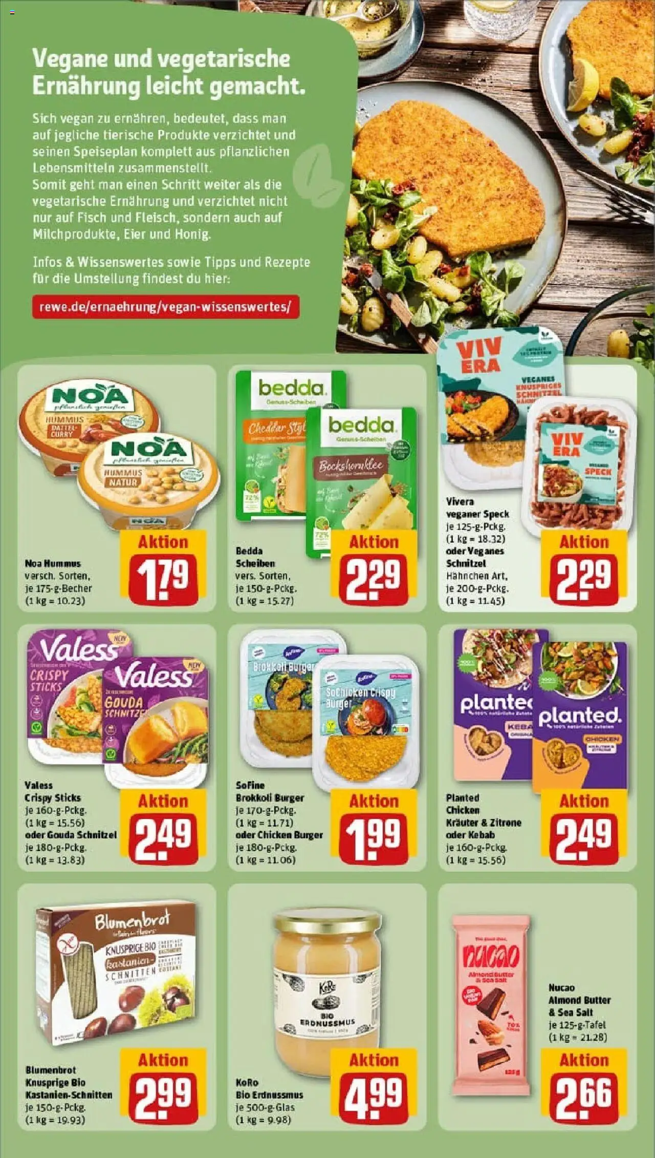 Rewe prospekt Werther	 – gültig ab 19.10.2025 | Seite: 22 | Produkte: Hahnchen, Butter, Burger, Brokkoli