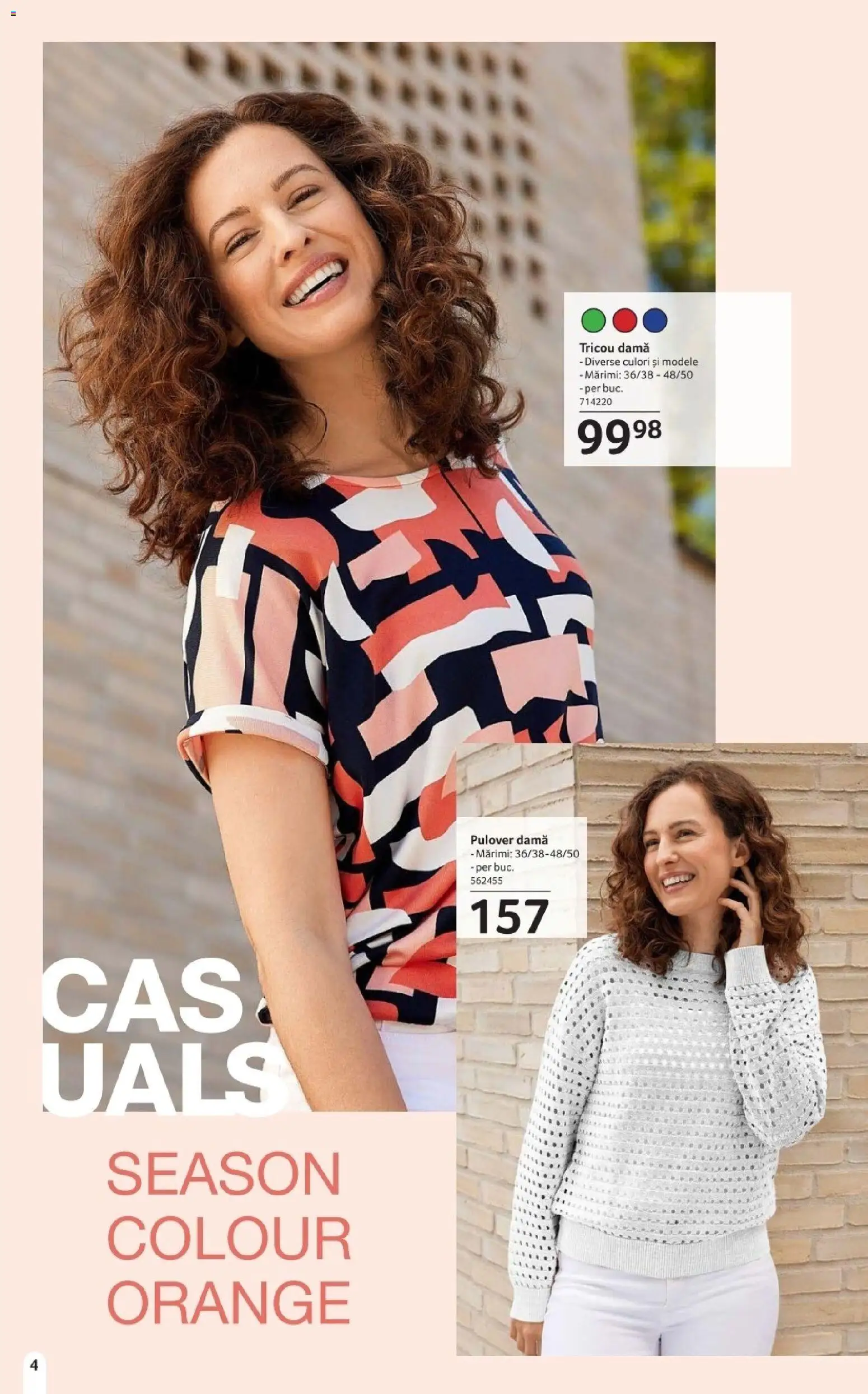 Noul catalog Selgros – valabil de la 20.03.2026 | Pagină: 4 | Produse: Tricou, Pulover