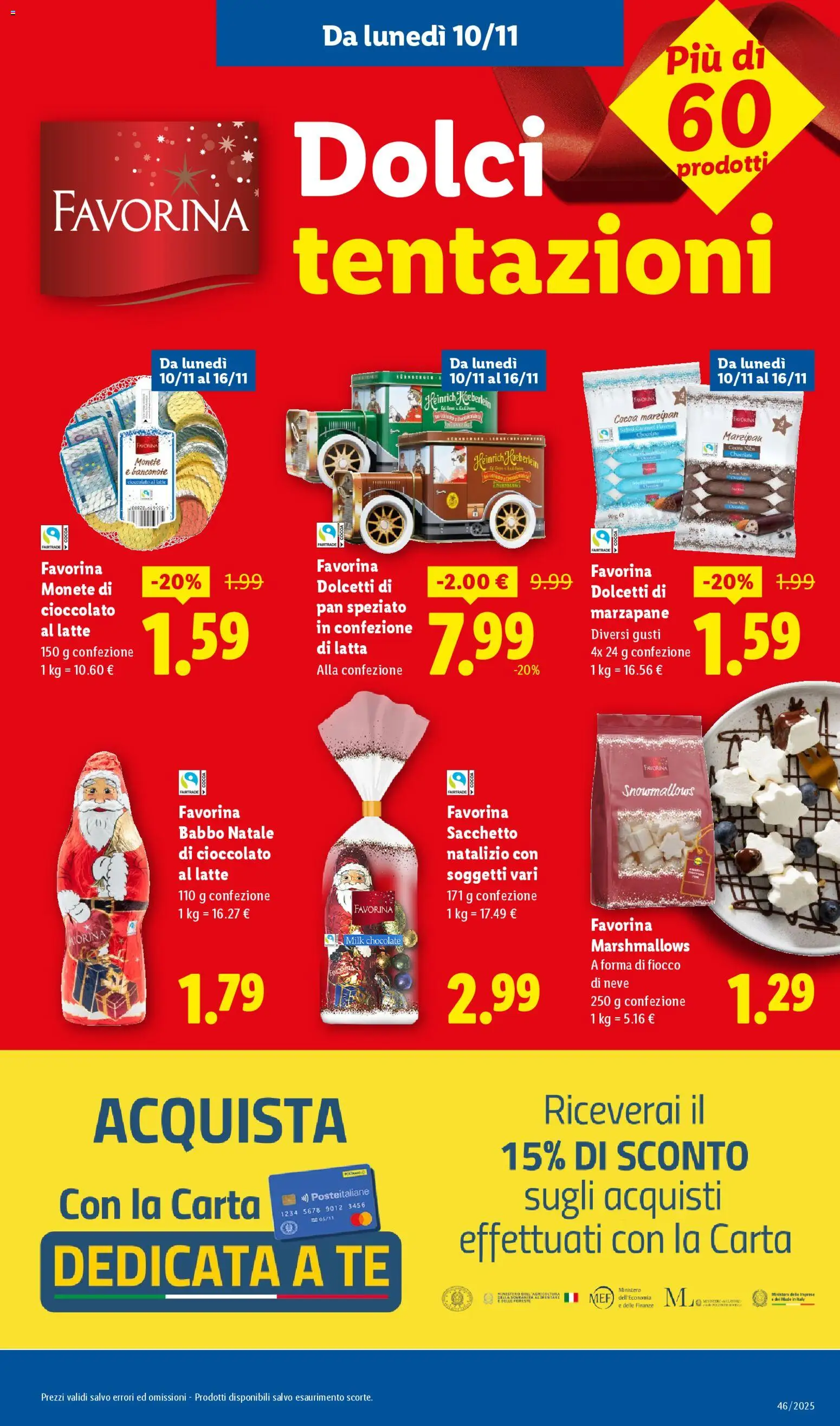Volantino Lidl del 10.11.2025 | Pagina: 17 | Prodotti: Cioccolato, Tè, Latte