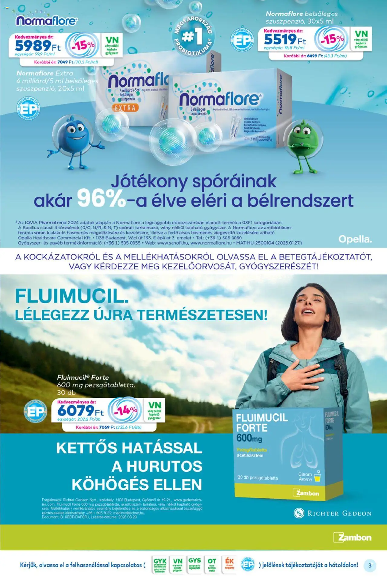 Gyöngy Patikák akciós ujság - amely érvényes a következő dátumtól: 01.10.2025 | Oldal: 3 | Termékek: Pezsgőtabletta, Citrom