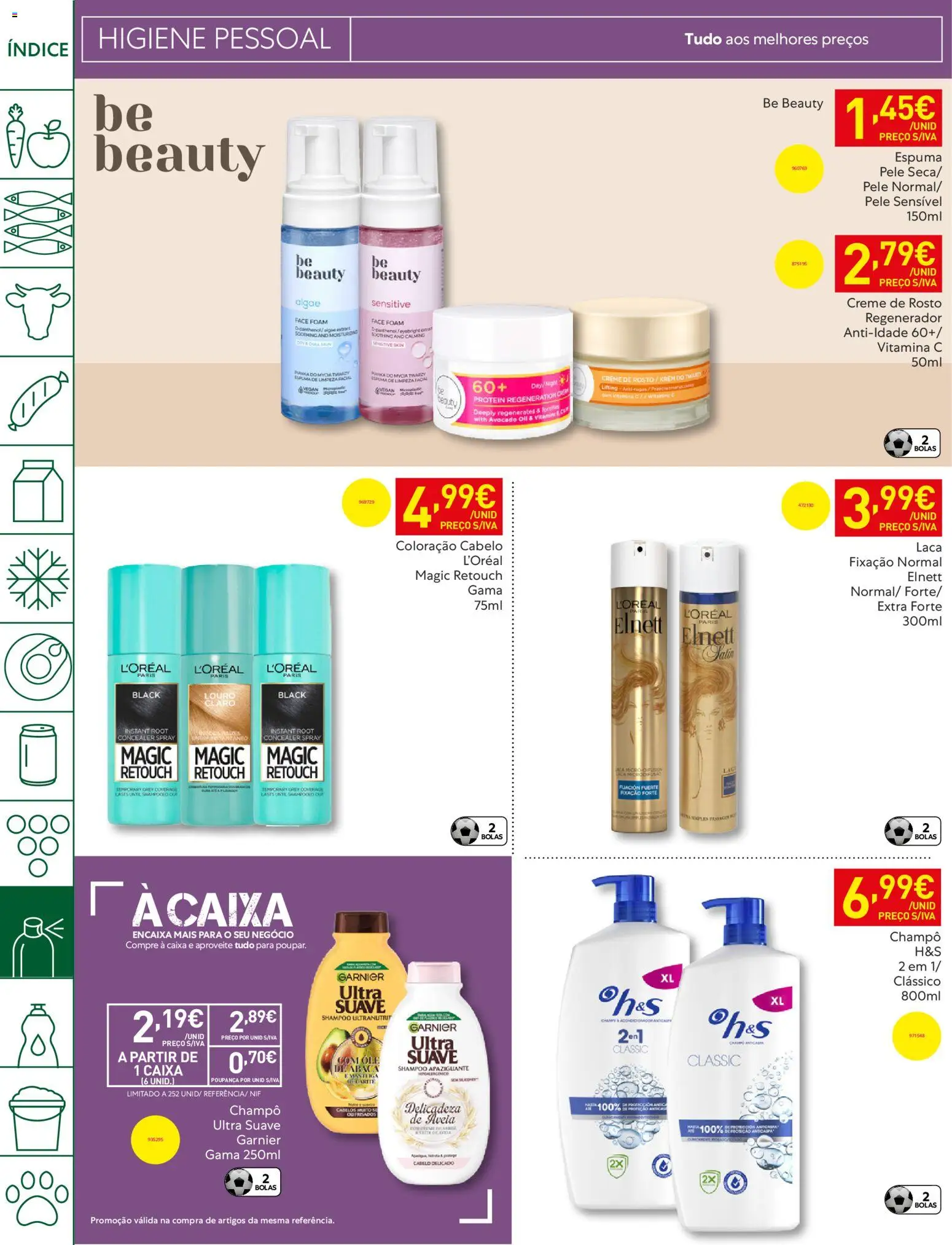 Recheio - Bons Negócios Madeira │ válido de 21.04.2026 | Página: 44 | Produtos: Aveia, Caixa, Vitamina c, Creme