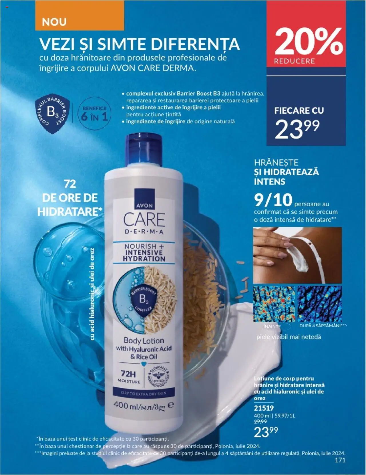 Catalog Avon - 06 2025 – valabil de la 01.06.2025 | Pagină: 171 | Produse: Body, Ulei, Orez