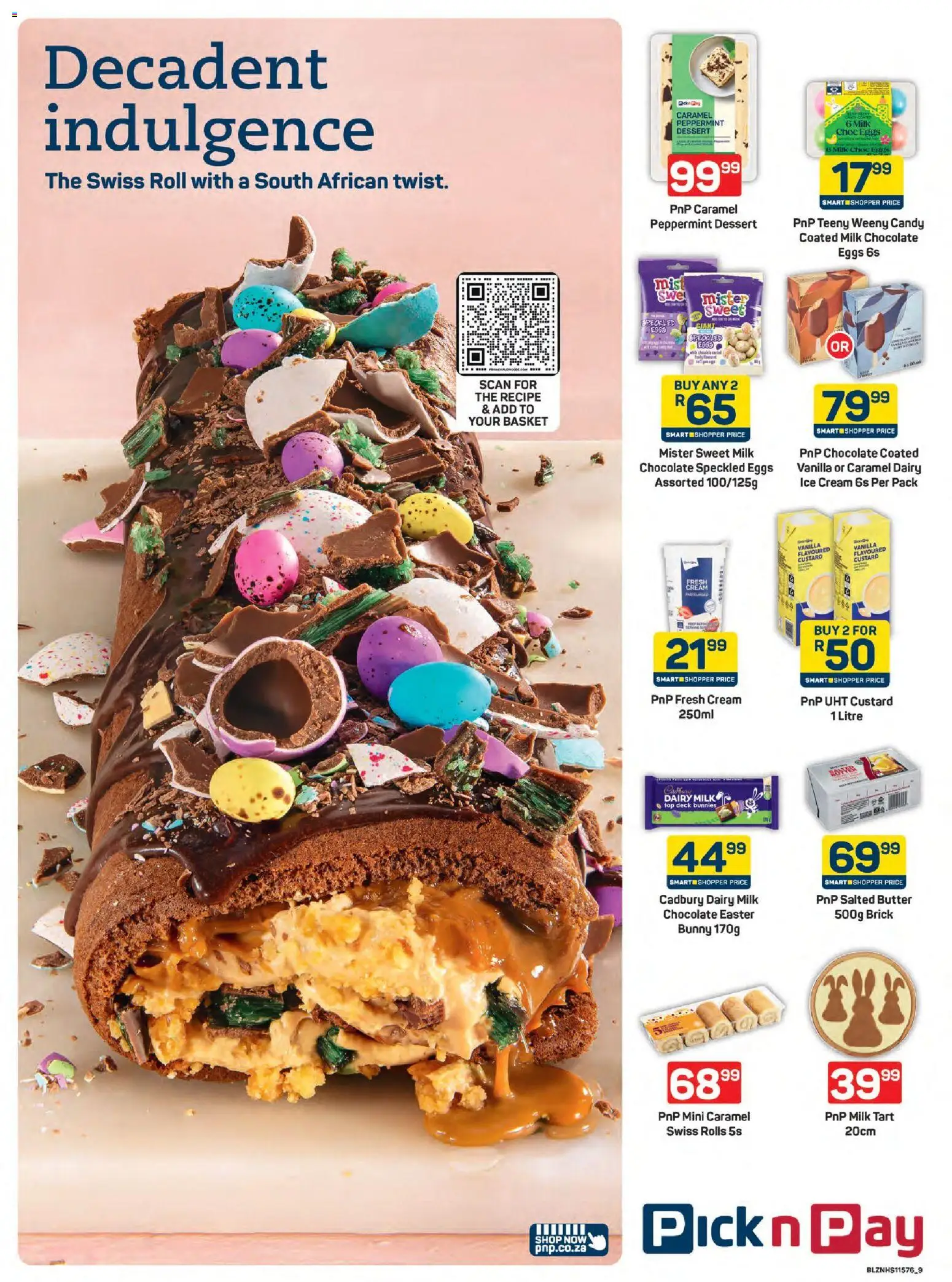 New Pick n Pay catalogue – valid from 16.03.2026 | Page: 9 | Products: Eggs, Chocolate, Cream, Ice cream