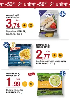 Vista previa Bonpreu folleto válido desde el 08.04.2026 | Página: 30 | Productos: Anillos, Aceite, Pescado, Κούβα