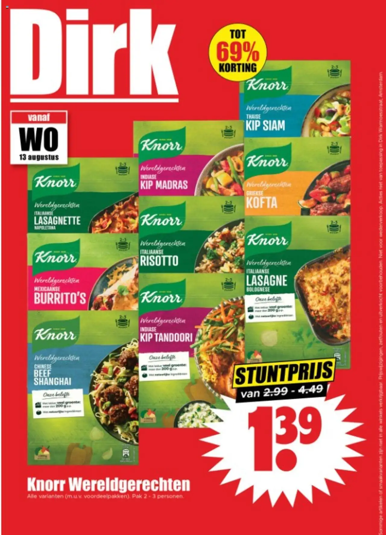  | Pagina: 1 | Producten: Lasagne, Kip