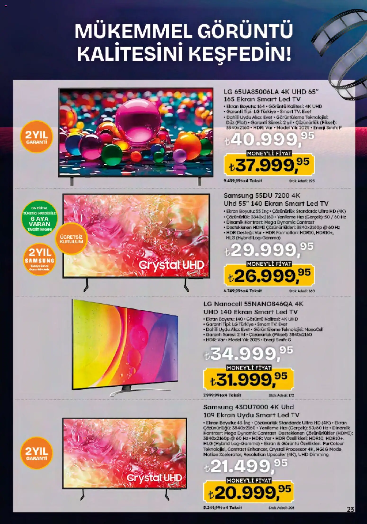 Migros Katalog - 5M Migroskop Dijital - 06.11.2025 tarihinden itibaren geçerlidir | Sayfa: 109 | Ürünler: TV, Uydu