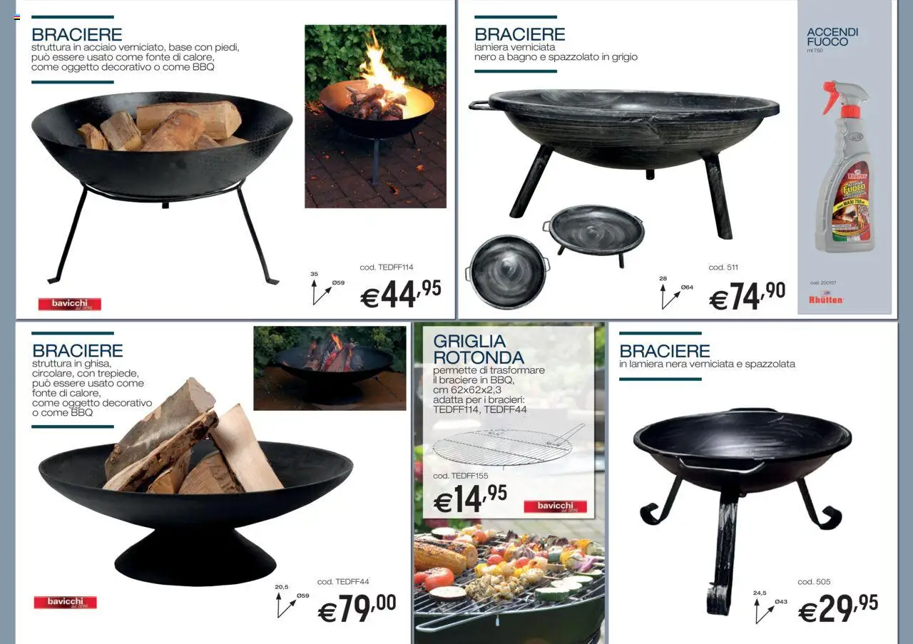 Volantino Brico OK del 11.09.2025 | Pagina: 3 | Prodotti: Griglia, Bagno