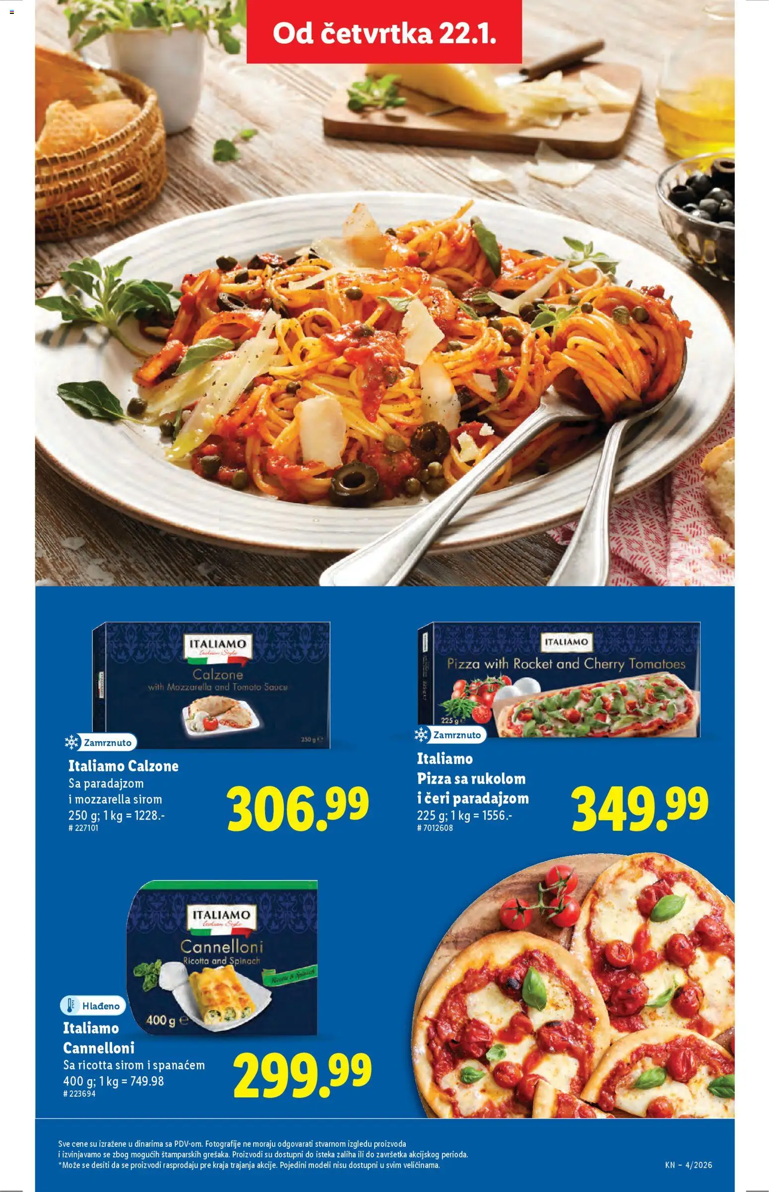 Lidl katalog - važi od 22.01.2026 | Strana: 37 | Proizvode: Mozzarella