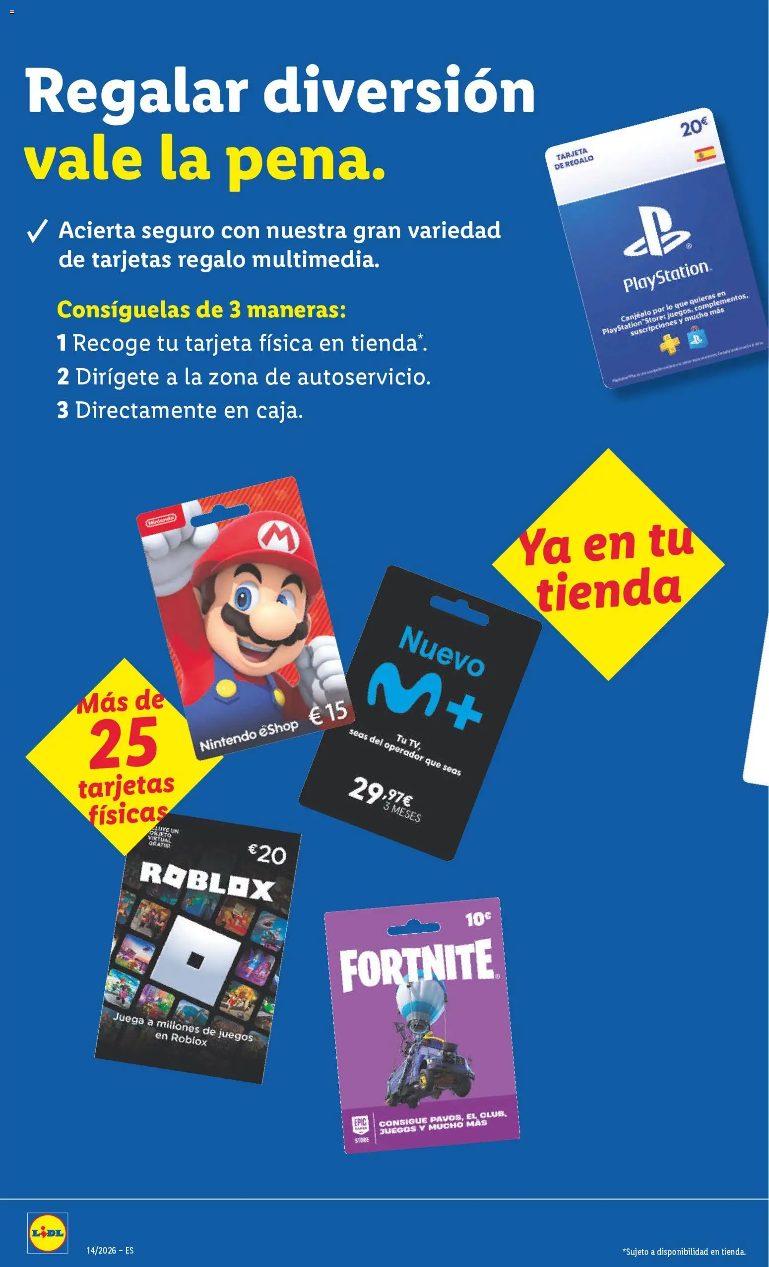 Lidl folleto │ válido desde el 30.03.2026 | Página: 44 | Productos: Nintendo, Playstation, Juega