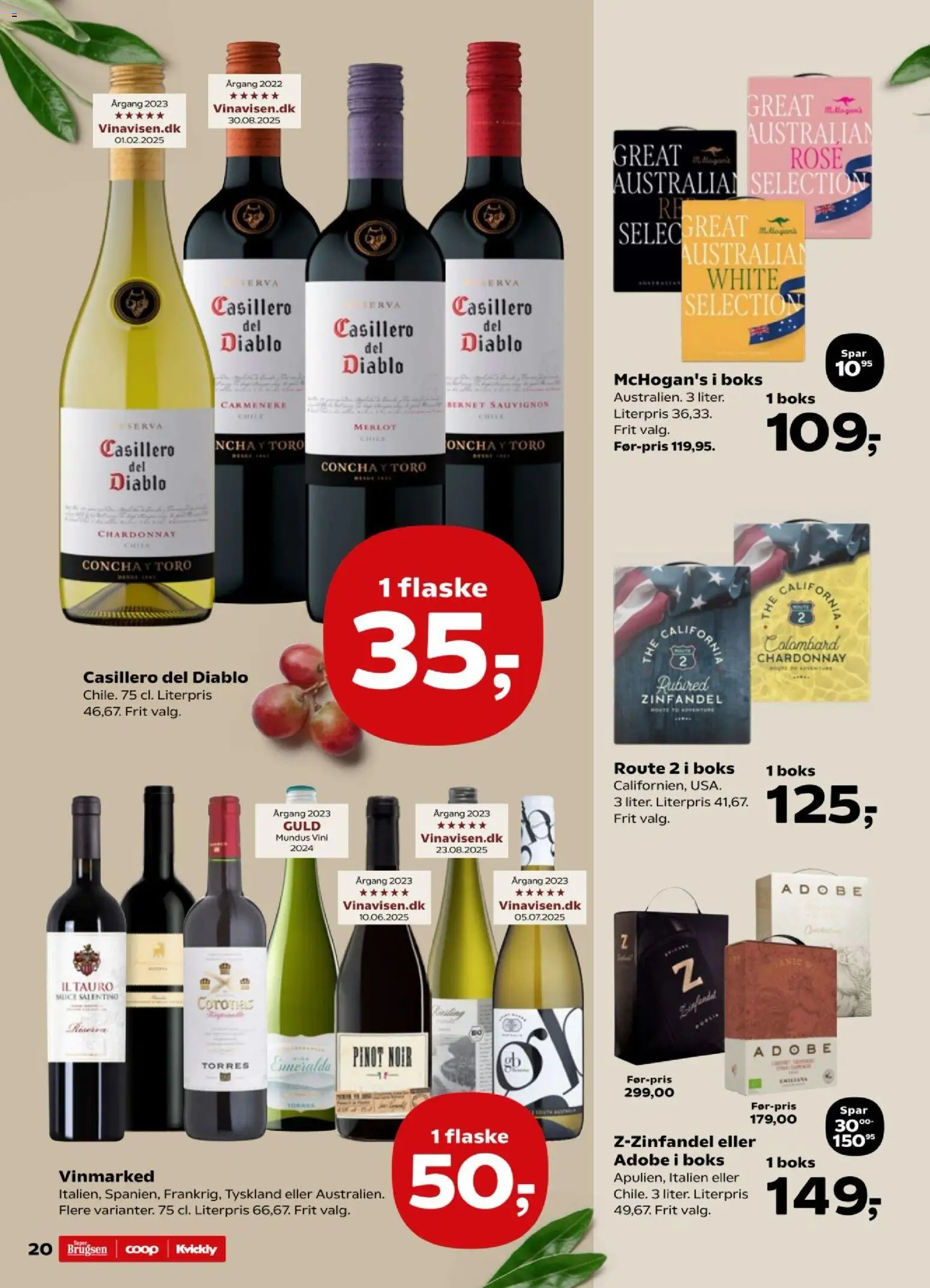 Kvickly tilbudsavis – gyldig fra 16.01.2026 | Side: 20 | Produkter: Boks