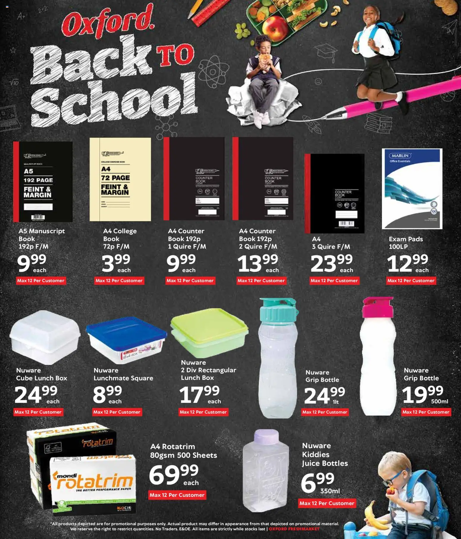 New Oxford Freshmarket catalogue – valid from 21.01.2026 | Page: 10 | Products: Box, Pads, Juice, Paper