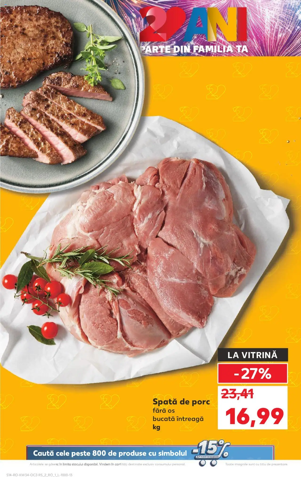 Kaufland RO akciós ujság - amely érvényes a következő dátumtól: 20.08.2025 | Oldal: 14