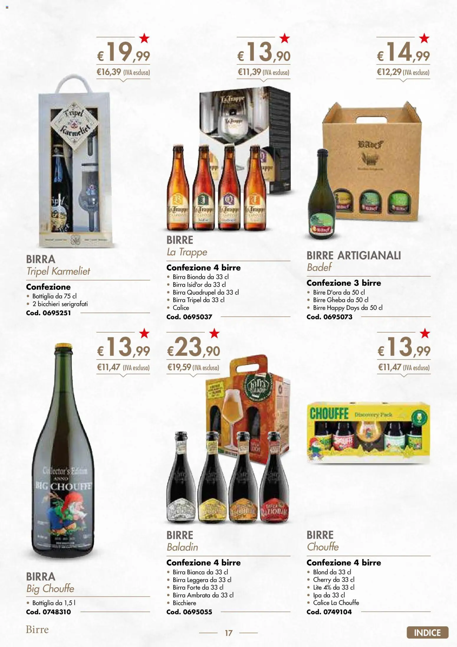 Volantino Italmark del 10.11.2025 | Pagina: 19 | Prodotti: Calice, Birra, Bottiglia