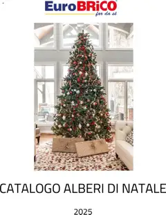 Anteprima del volantino Eurobrico Alberi di Natale catalogo valido a partire dal 23.07.2025