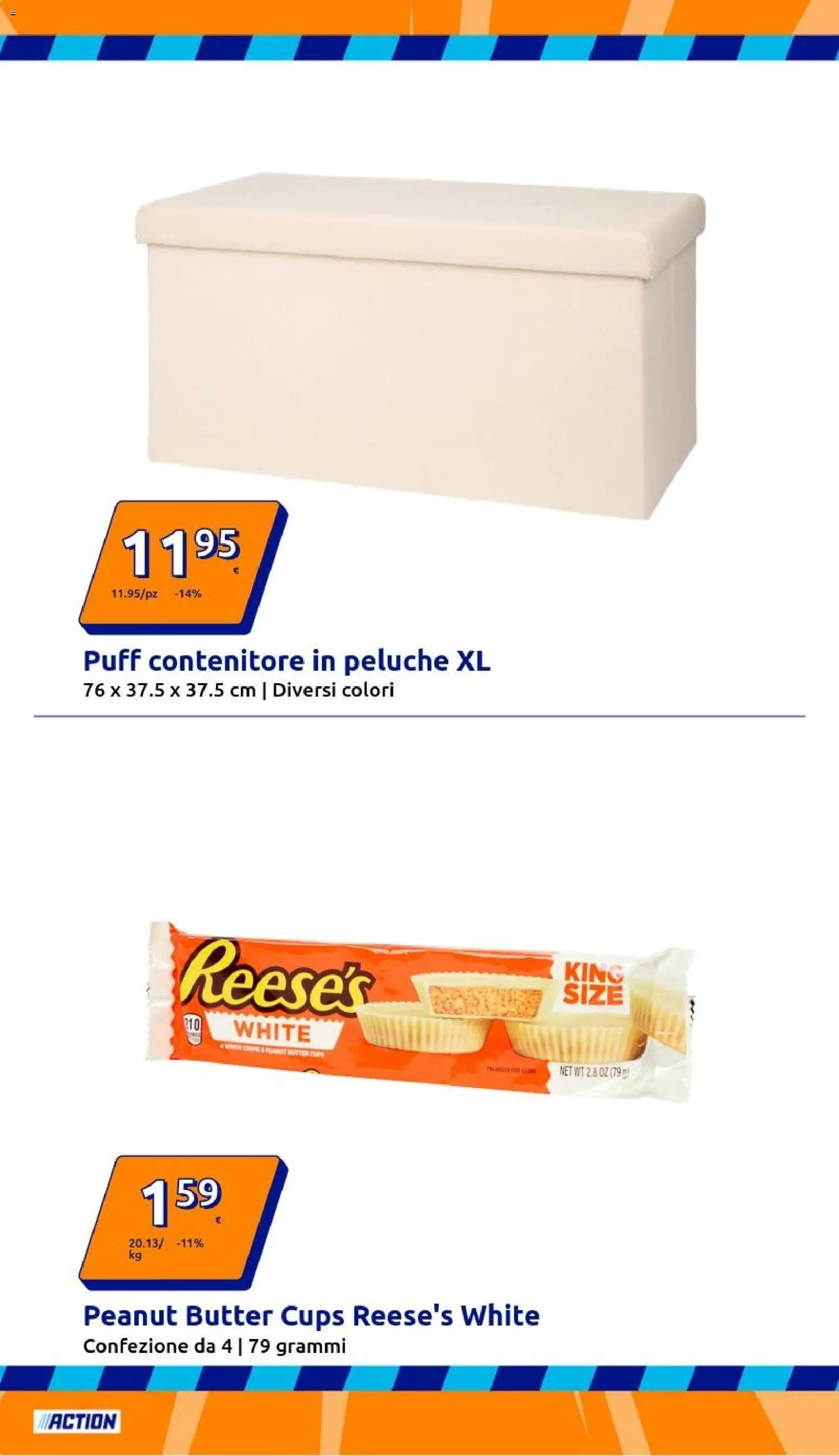 Volantino Action del 28.01.2026 | Pagina: 18 | Prodotti: Peluche, Contenitore