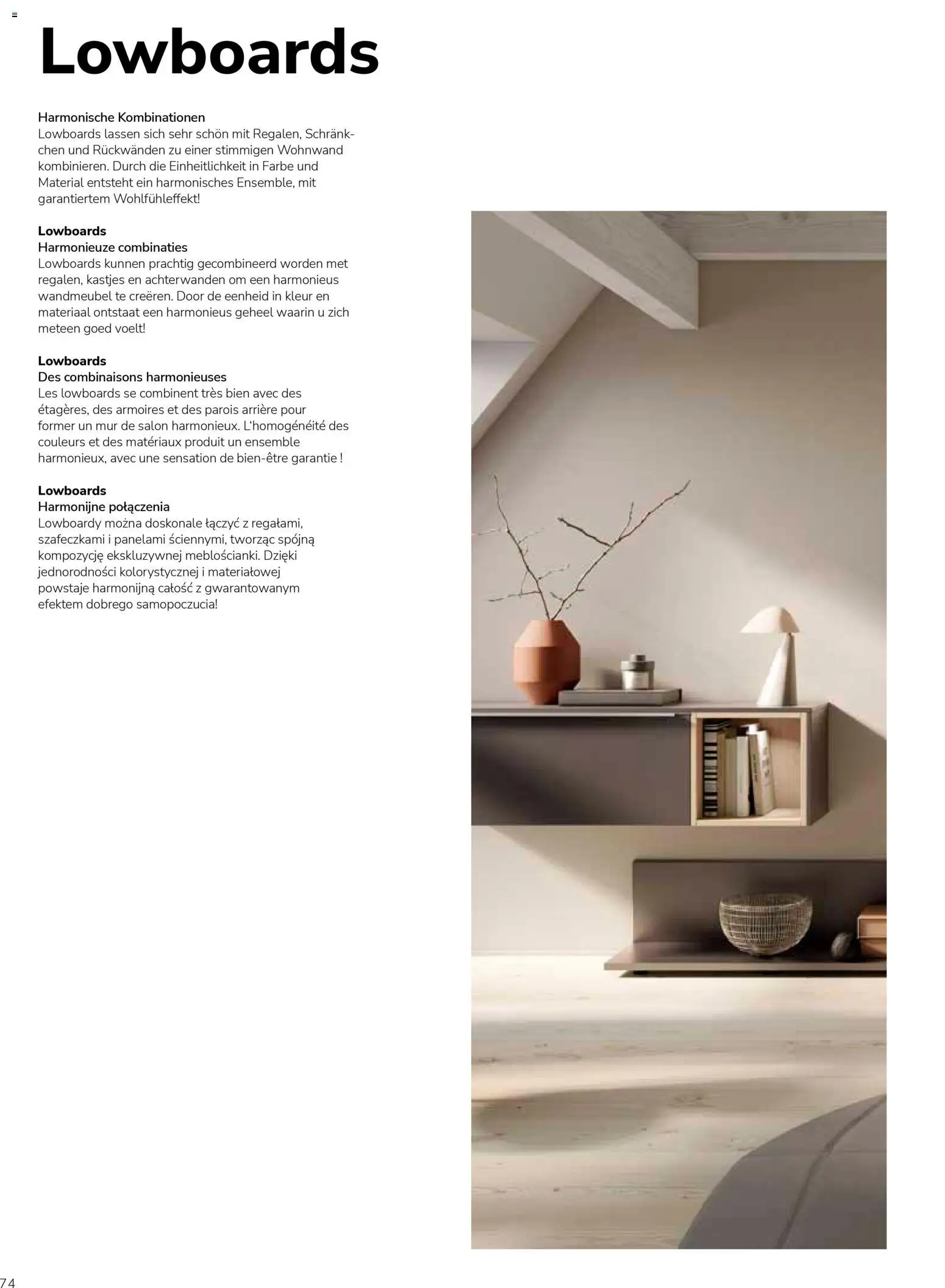 Ostermann Impressa Küchenprospekt 2026 – gültig ab 01.01.2026 | Seite: 76 | Produkte: Wohnwand, Schrank