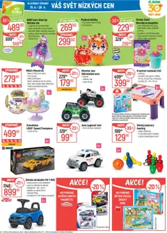 Náhled letáku Globus leták od 15.04.2026 | Strana: 23 | Produkty: Voskovky, LEGO, Puzzle, Baterie
