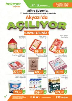 07.12.2025 tarihinden itibaren geçerli olan Hakmar Express kataloğu önizlemesi