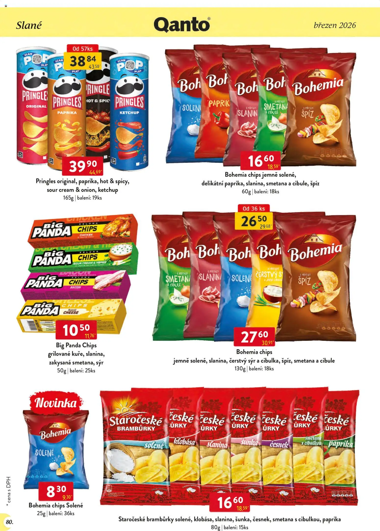 Astur & Qanto leták - Velkoobchod 03/2026 od 01.03.2026 | Strana: 80 | Produkty: Špíz, Šunka, Bramburky, Čerstvý sýr