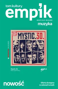 Pogląd oferty "Empik promocje - Tom kultury Muzyka" - ważna od 15.10.2025