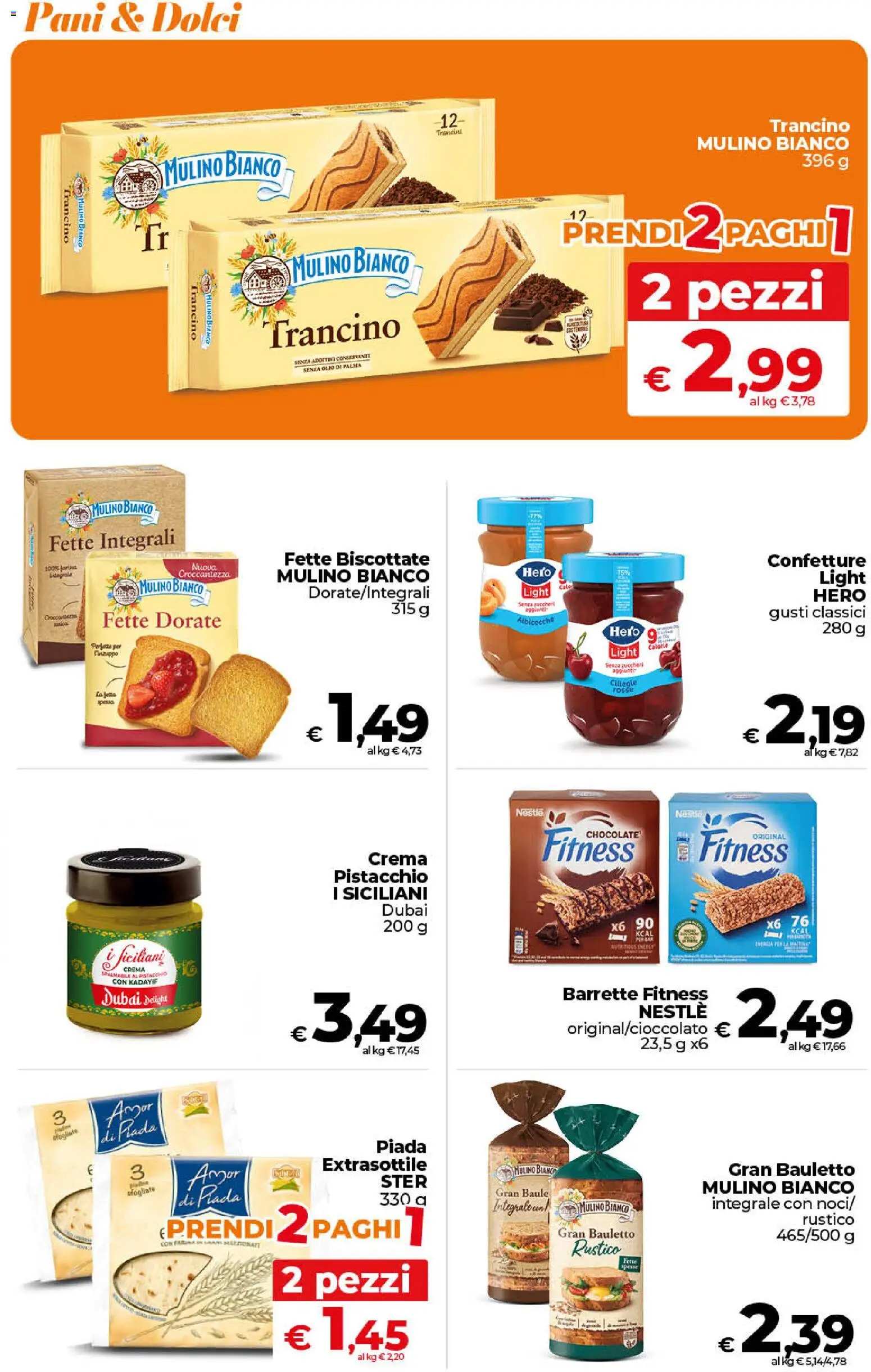 Volantino Ipercoop del 24.02.2026 | Pagina: 35 | Prodotti: Crema, Olio, Albicocche, Fette biscottate