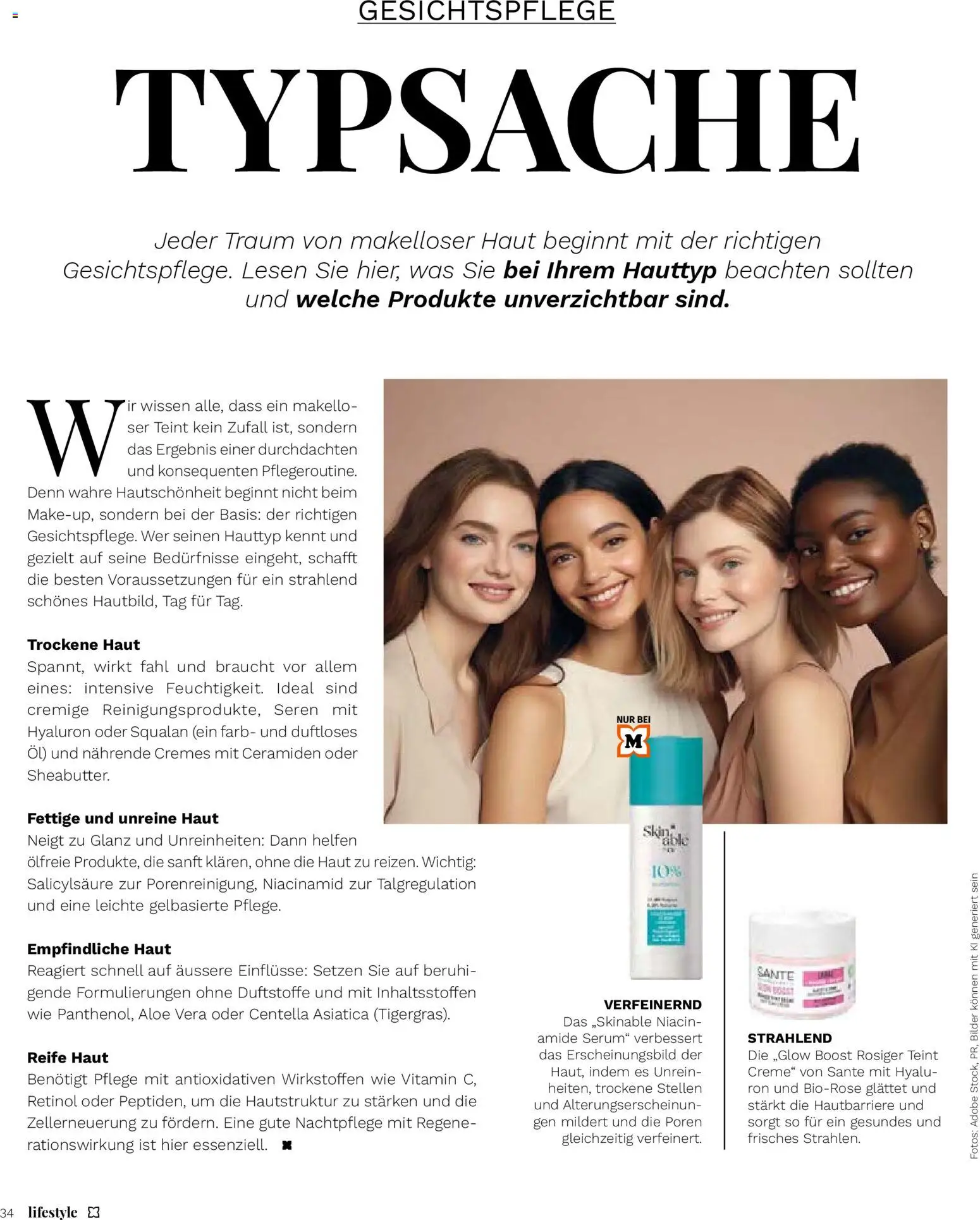 Müller Magazin – gültig ab 14.11.2025 | Seite: 34 | Produkte: Serum, Öl, Bilder, Creme