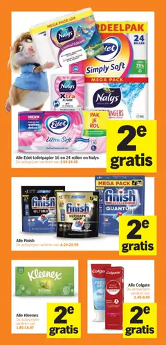 Albert Heijn - Folder week 9 - Voorbeeld van een folder van Albert Heijn, geldig van 23.02.2026 | Pagina: 13 | Producten: Deken, Toilet, Tissues, Gel
