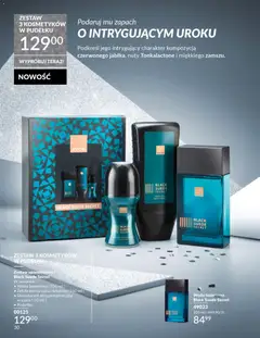 Pogląd oferty "Avon Katalog 12 2025" - ważna od 01.12.2025 | Strona: 30 | Produkty: Pudełko, Body, Dezodorant, Woda