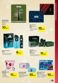 Anteprima del volantino Carrefour Iper - Natale regalo catalogo - Roma valido a partire dal 13.11.2025 | Pagina: 15 | Prodotti: Spazzola, Shampoo, Bagnoschiuma, Sciarpa