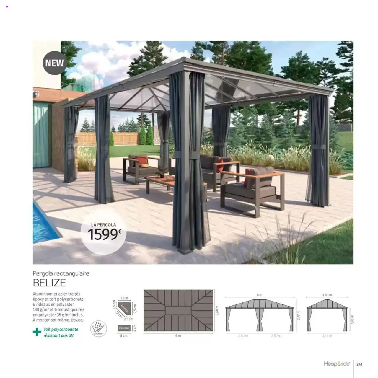  | Page: 241 | Produits: Pergola