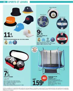  | Page: 46 | Produits: Sac, Bob, Ballon de football, Casquette