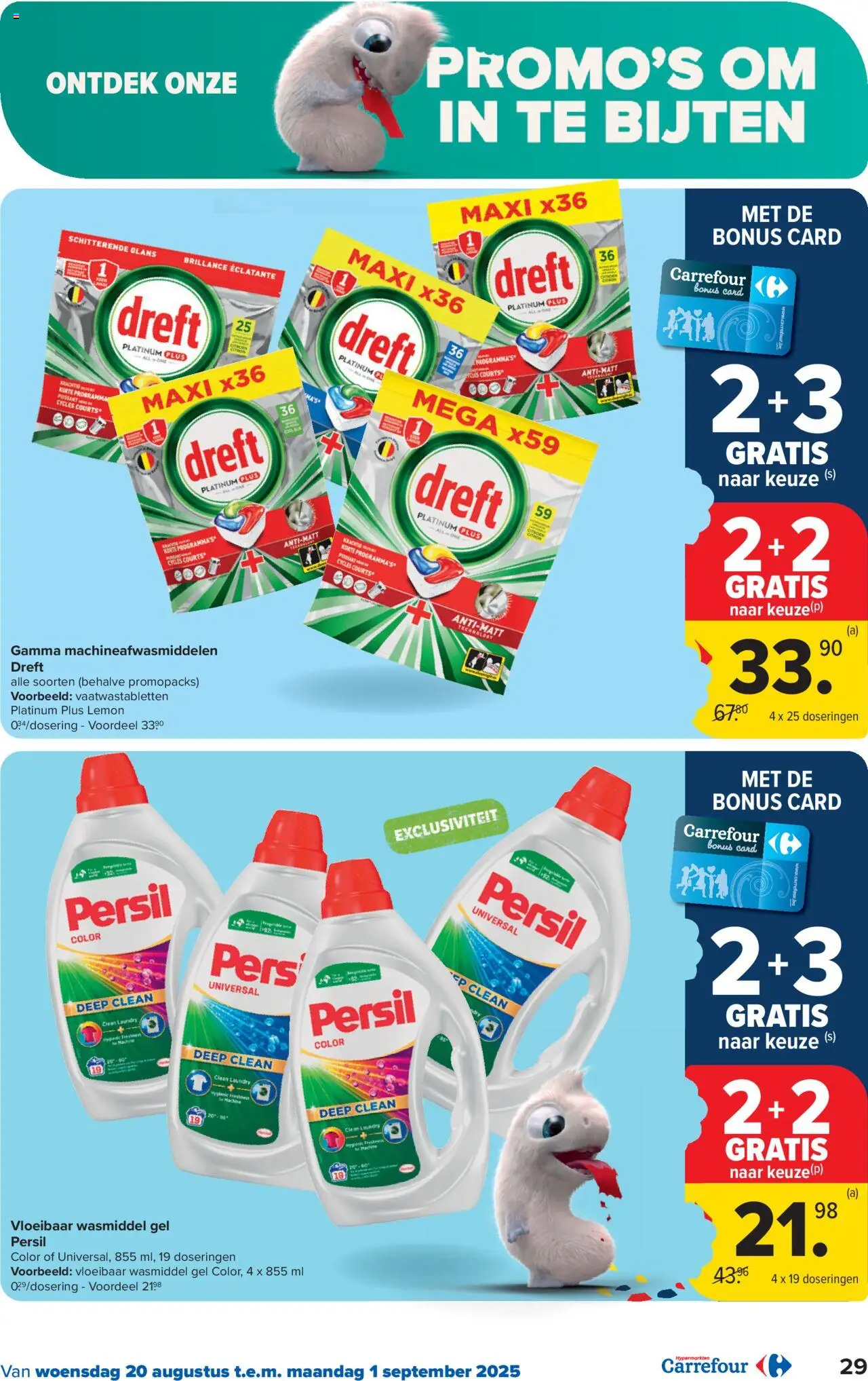  | Pagina: 29 | Producten: Gel, Wasmiddel