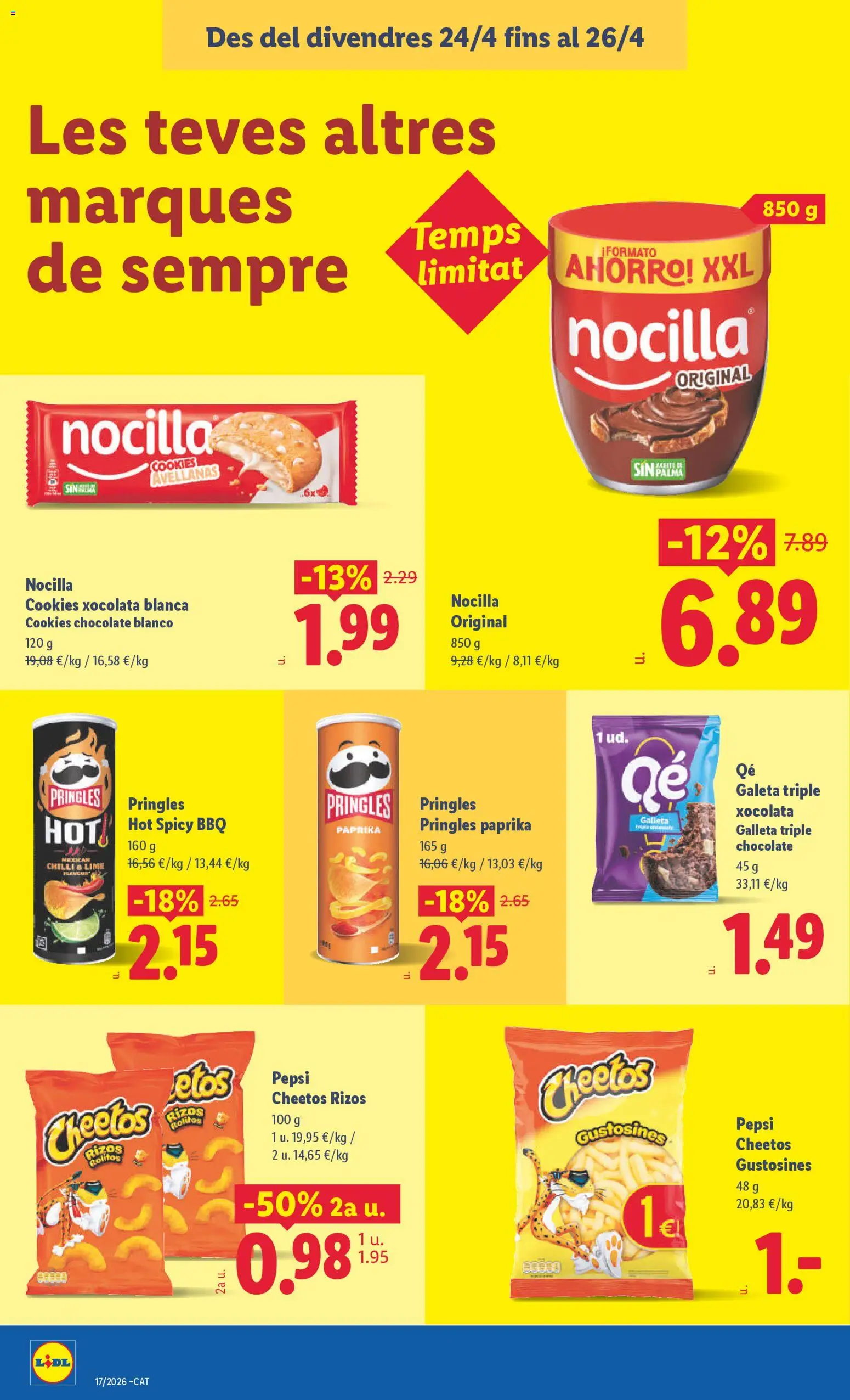 Lidl folleto │ válido desde el 20.04.2026 | Página: 40 | Productos: Chocolate