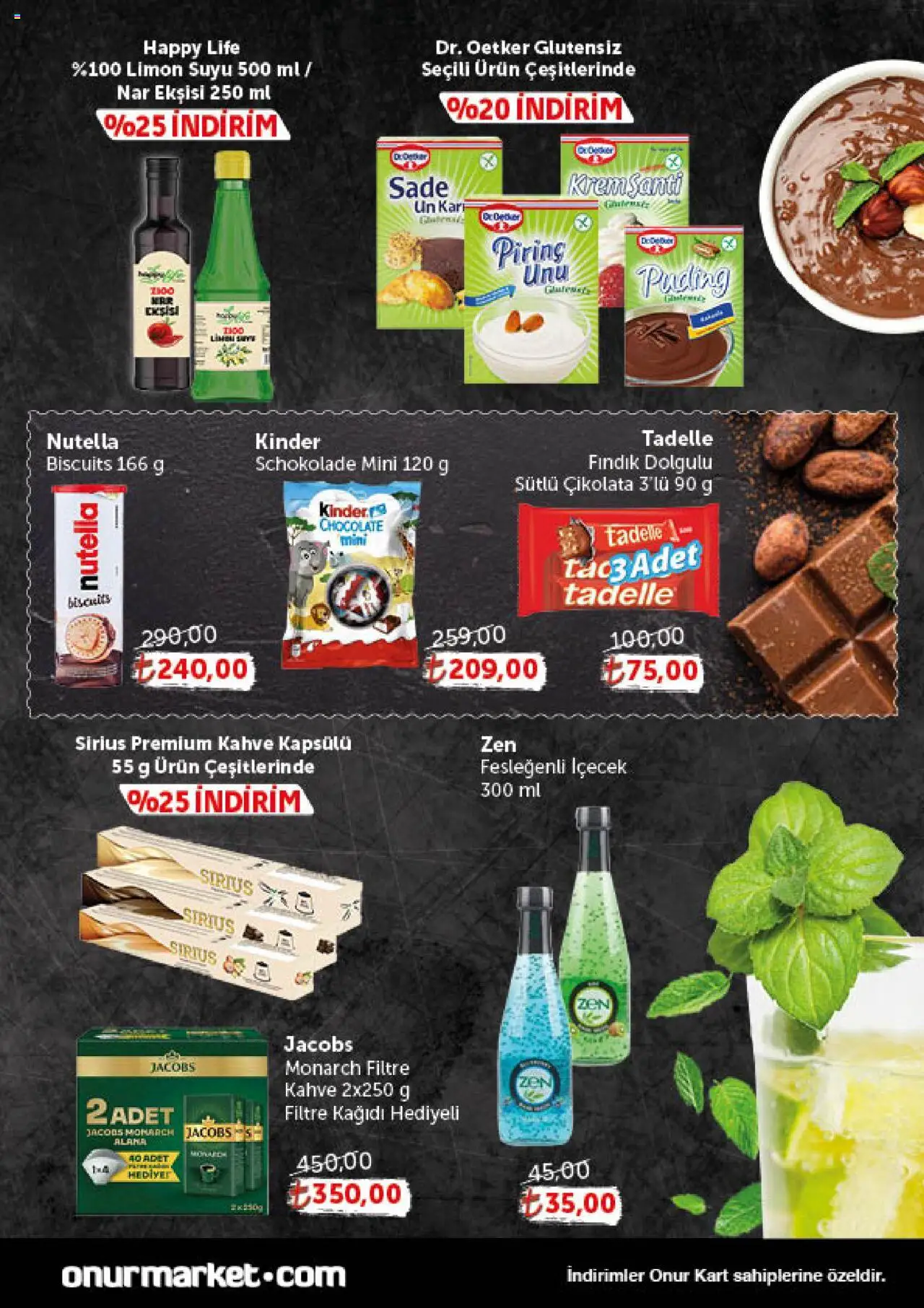 Onur Market Katalog - Gurme - 19.08.2025 tarihinden itibaren geçerlidir | Sayfa: 3 | Ürünler: Çikolata, Pirinç, Fındık, Nar