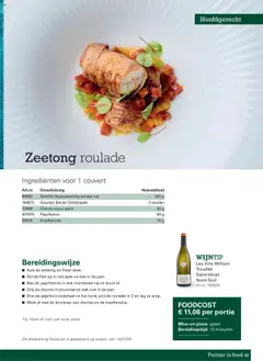 Sligro - M - Resto bistro favourite dish - Voorbeeld van een folder van Sligro, geldig van 08.10.2025 | Pagina: 43
